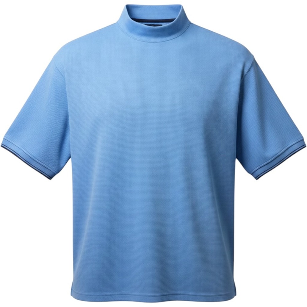 Full Wedge Men's Golf Polo Plus Size 2XL Shirt Blue
